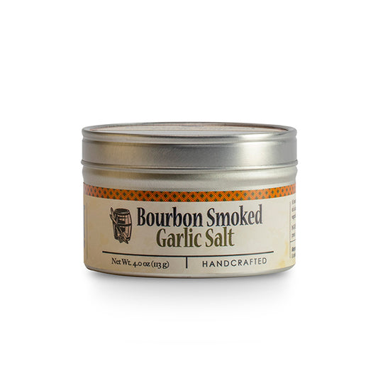 Bourbon Barrel Smoked Garlic Salt 4.0 oz