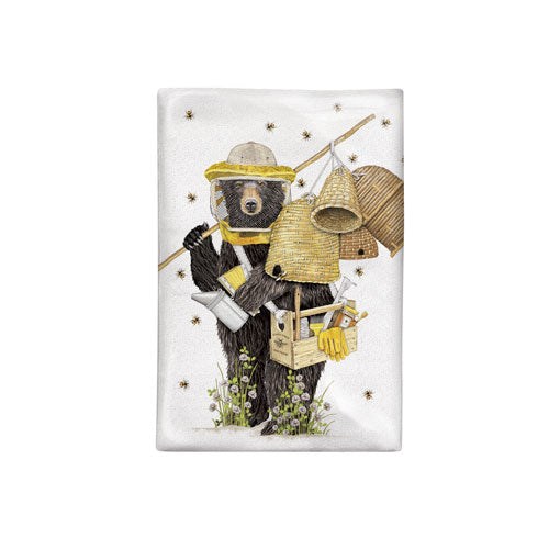 Mary Lake-Thompson Beekeeper Bear Towel