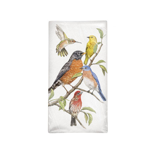 Mary Lake-Thompson Backyard Birds Towel