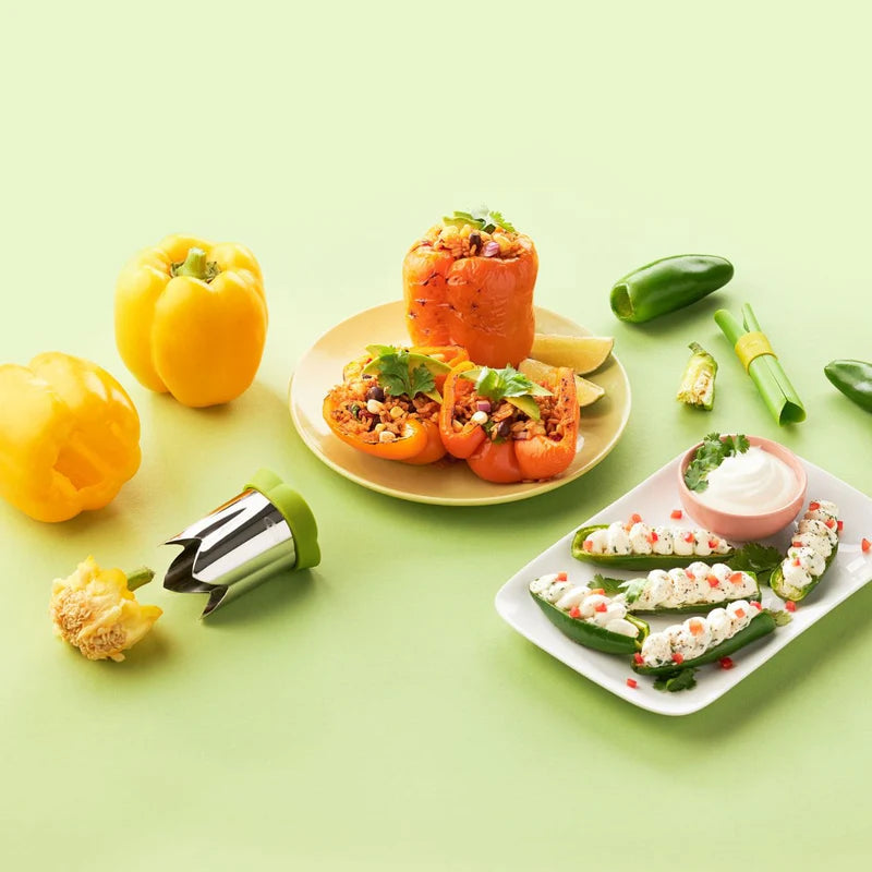 Chef'n QuickCore Plus Pepper Corer Set