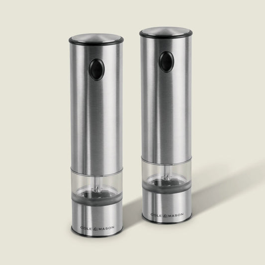 Cole & Mason Battersea Electronic Salt & Pepper Mills Set