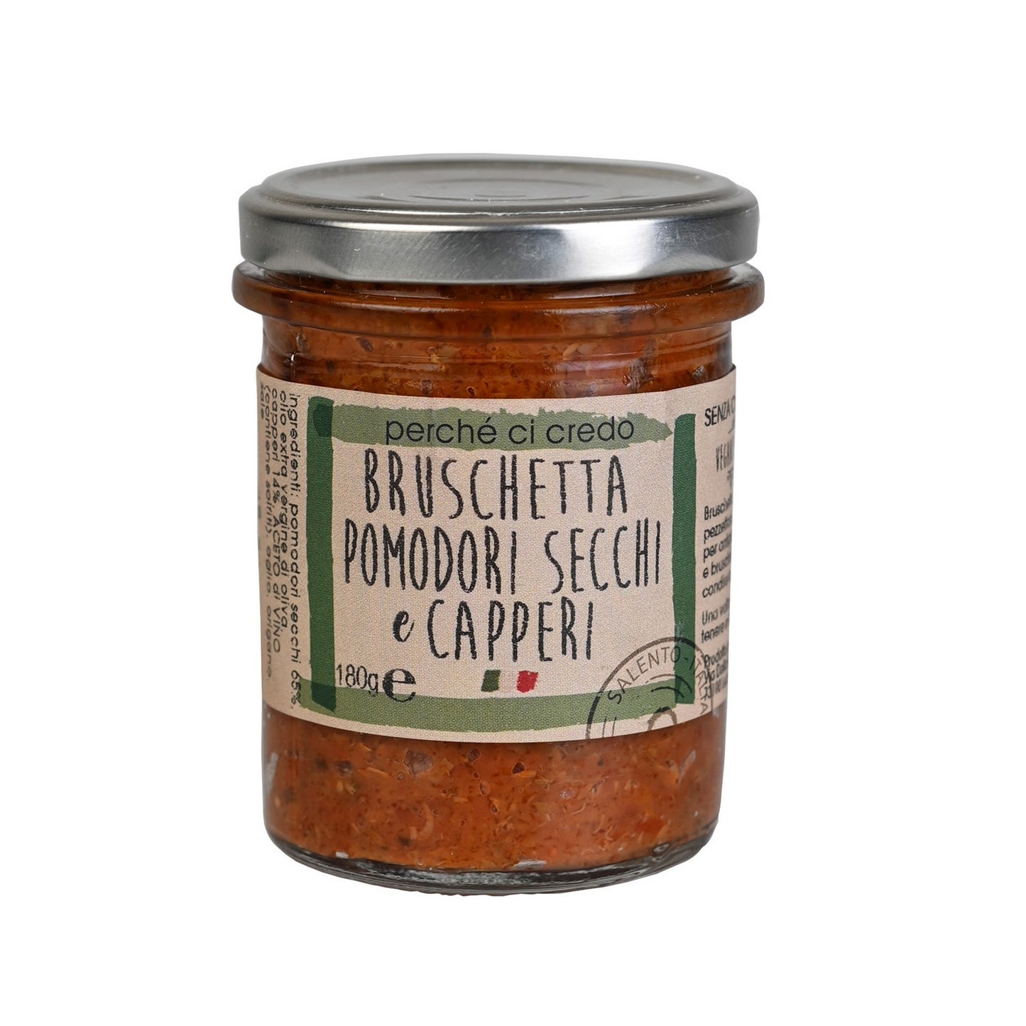 Bruschetta with sun-dried tomatoes and capers by Perche ci Credo
