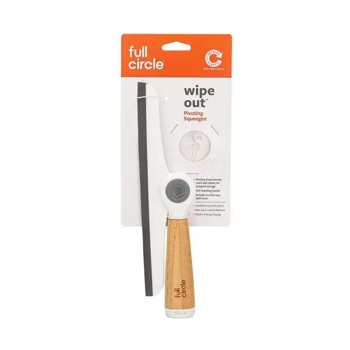 Full Circle Wipe Out Pivoting Squeegee