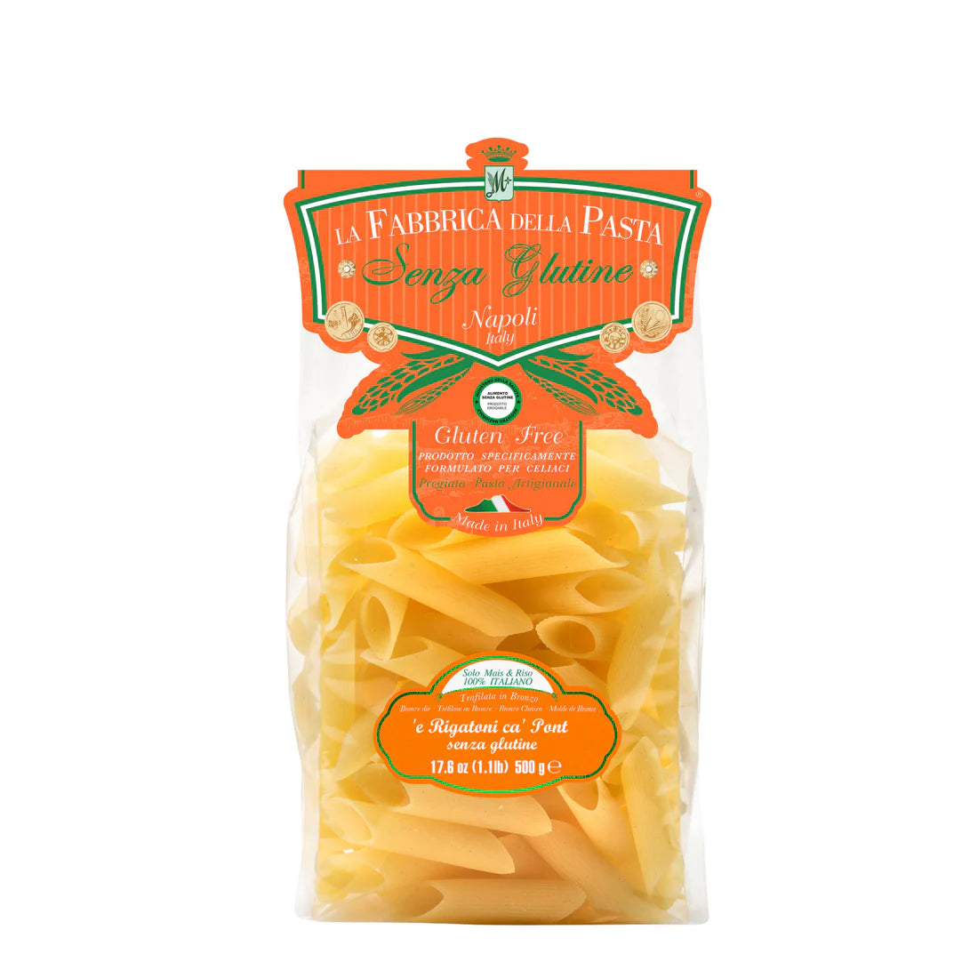 'e Rigatoni ca' Pont Gluten Free by La Fabbrica della Pasta