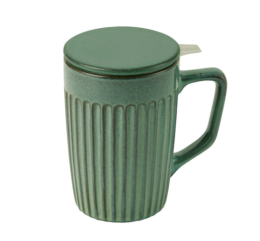 CasaWare Infuser Mug Shell Green