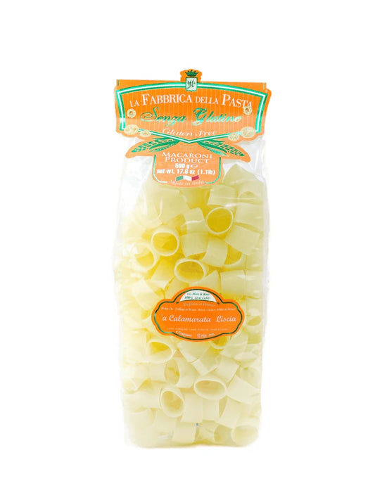 Gluten Free Calamarata Liscia by La Fabbrica della Pasta