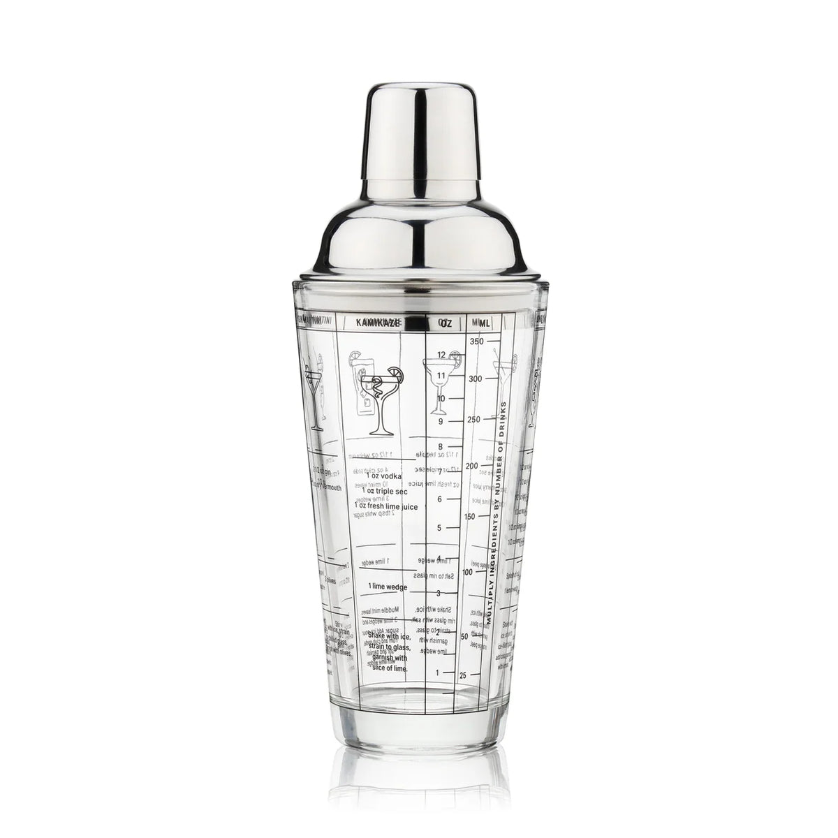 True Glass Recipe Cocktail Shaker