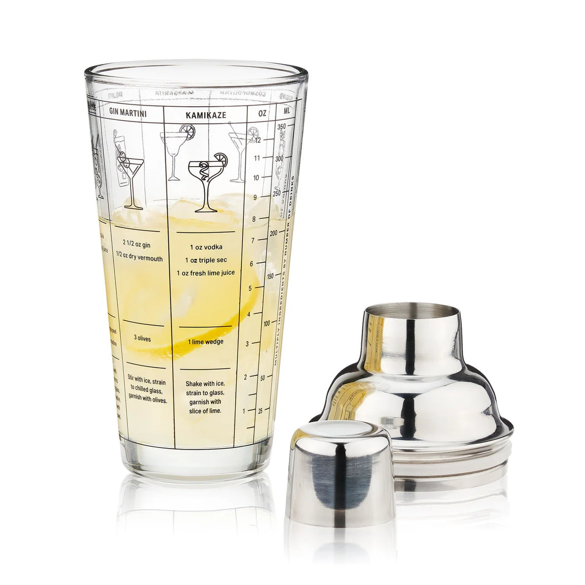 True Glass Recipe Cocktail Shaker