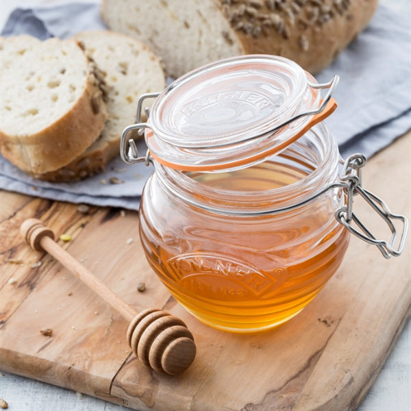 Kilner Glass Honey Pot and Dipper Set