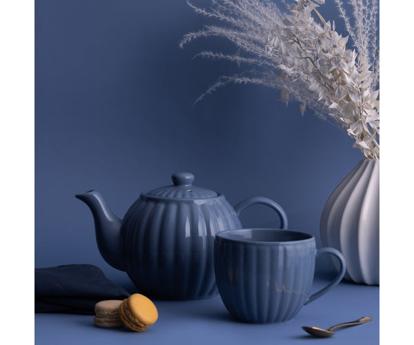 Price & Kensington Luxe Oversized Mug Bluebell 16 oz
