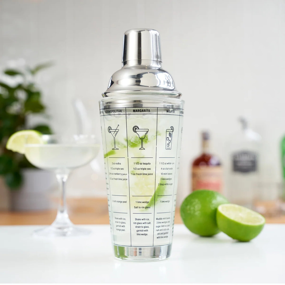 True Glass Recipe Cocktail Shaker
